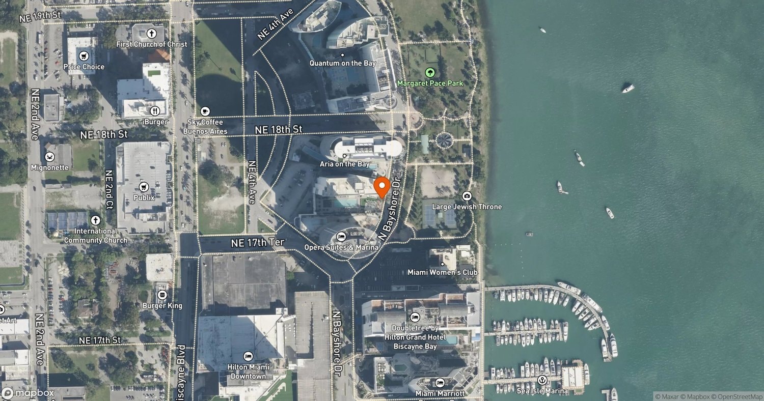 Site of Margaret Pace Park Improvement Project - Phase 1 at 1745 N Bayshore Drive, Miami, FL 33132