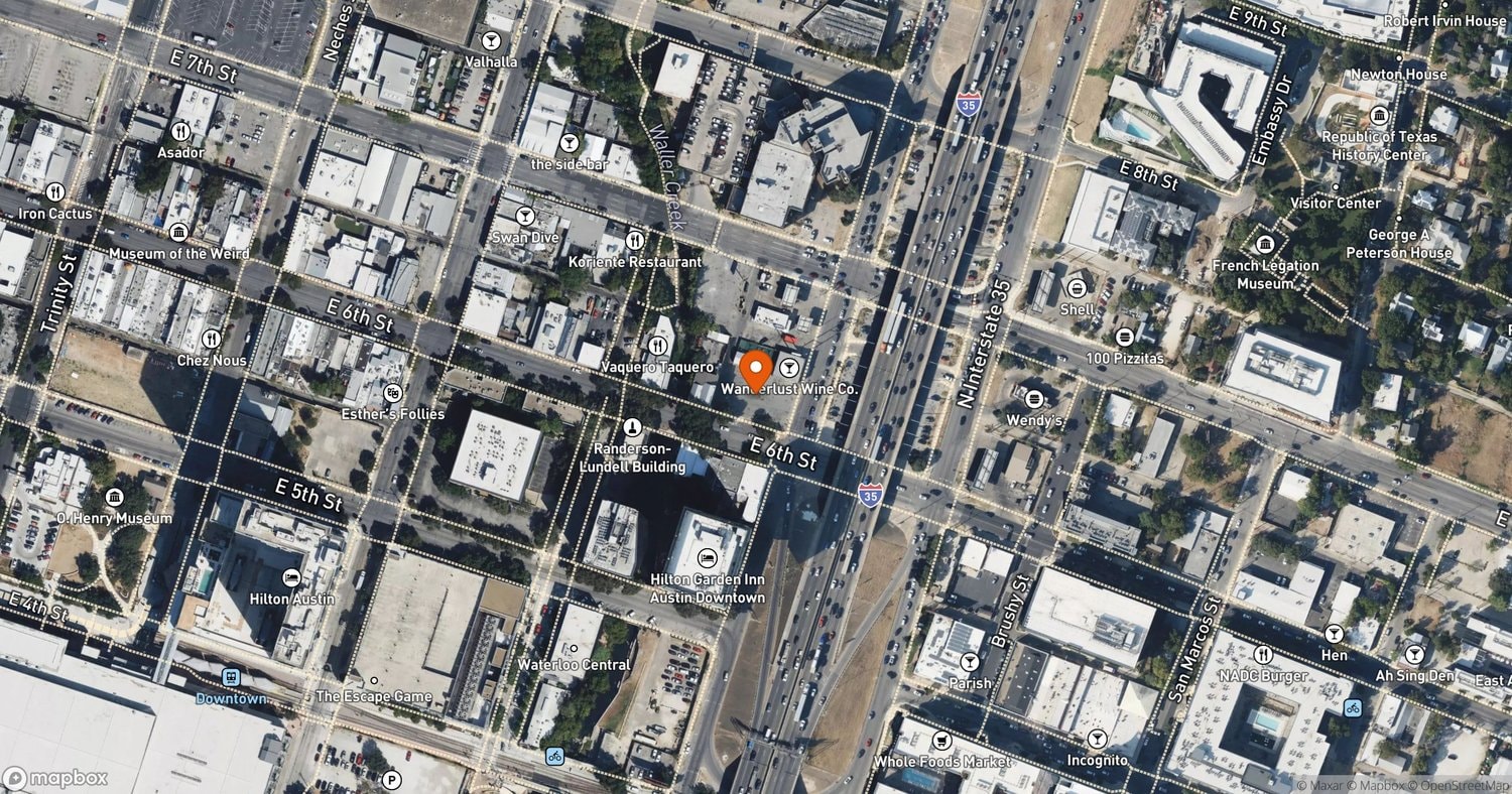 Site of Cotton Ventures Bungalows Rezoning at 1409-1413 West 6th Street, Austin, TX