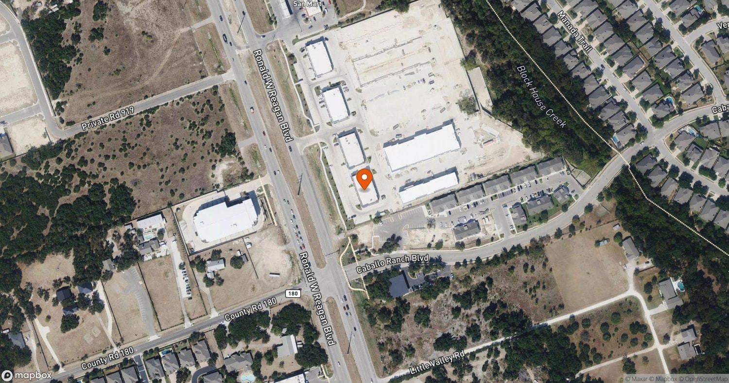 Site of Centro Plaza Co- Working at 14300 Ronald Reagan Blvd, Leander, TX