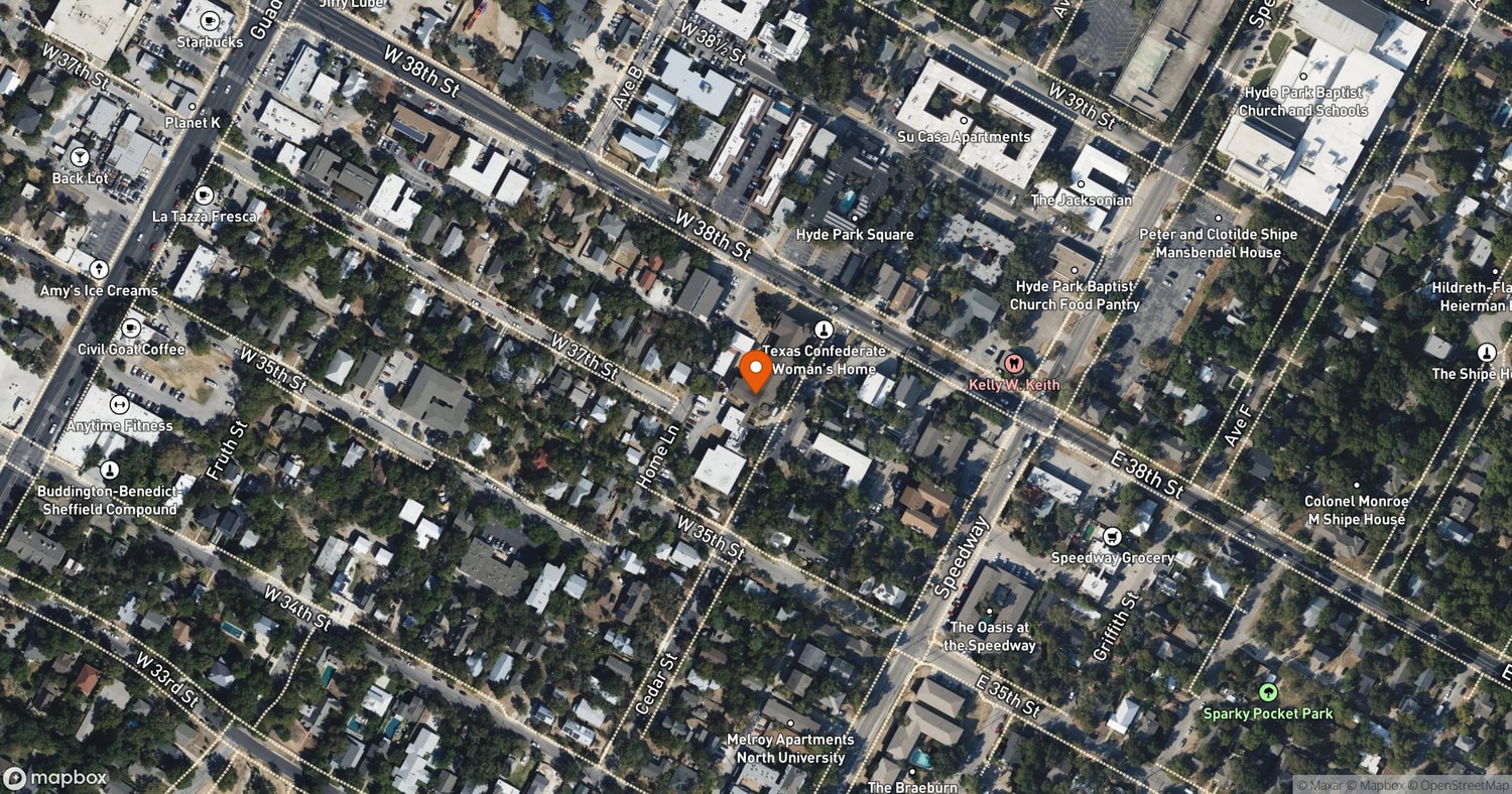 Site of Waverly North at 3710 Cedar St, Austin, TX 78705
