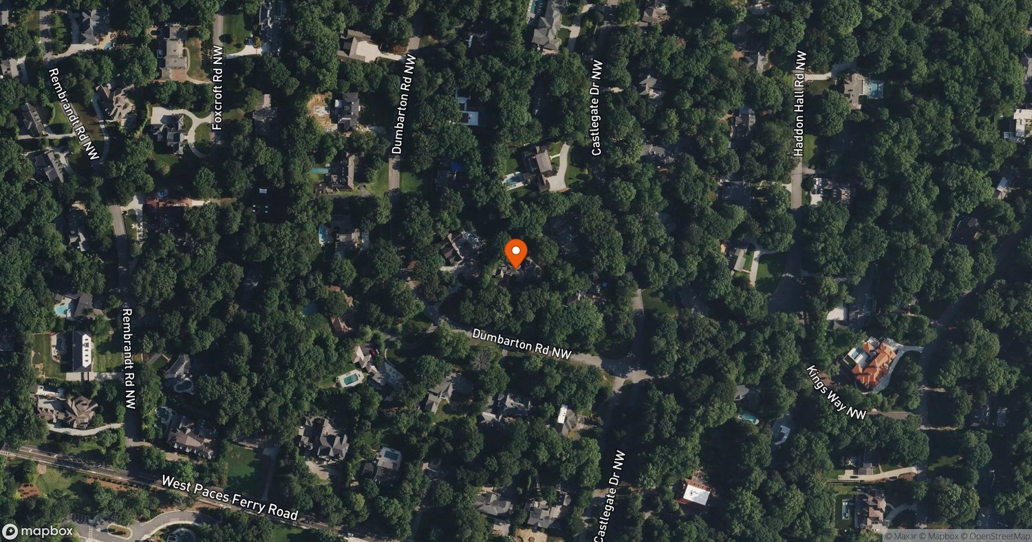 Site of Reeses Renovation and Addition at 3517 DUMBARTON NW, ATLANTA, GA 30327