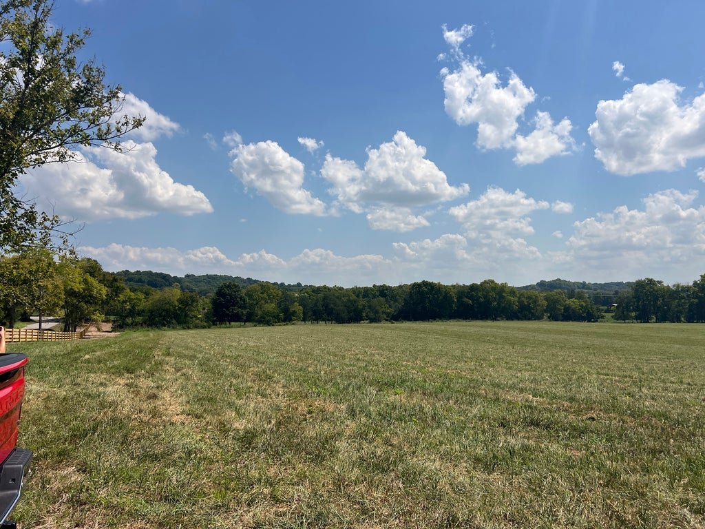 Open farmland at 5718 Carters Creek Pike in Thompson's Station, part of the 153-acre Parks 360 Development acquisition