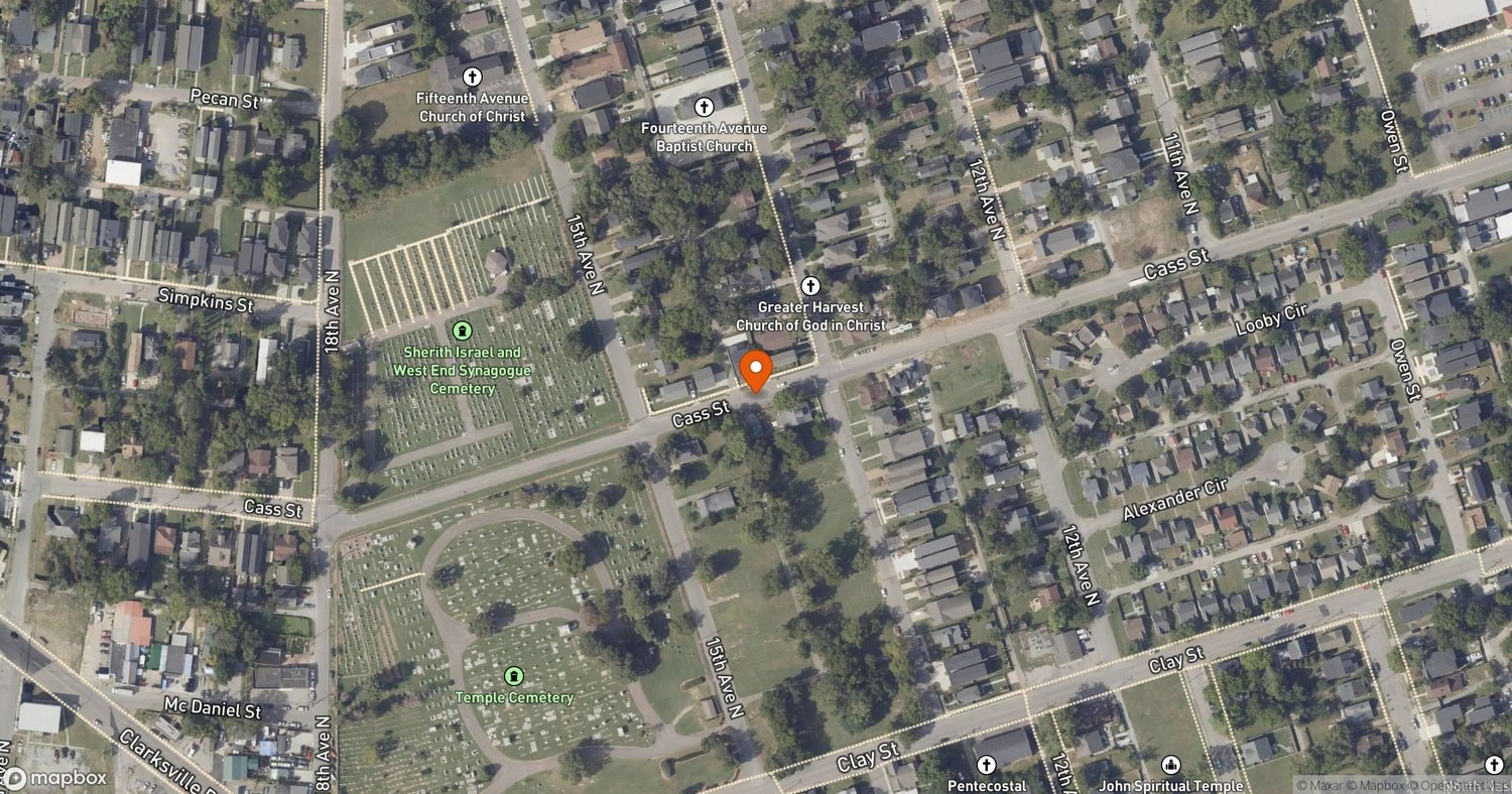 Site of Sept 24 Planning Commission Rezonings at 1010/1002 Battle Road and Cass Street, Nashville, TN