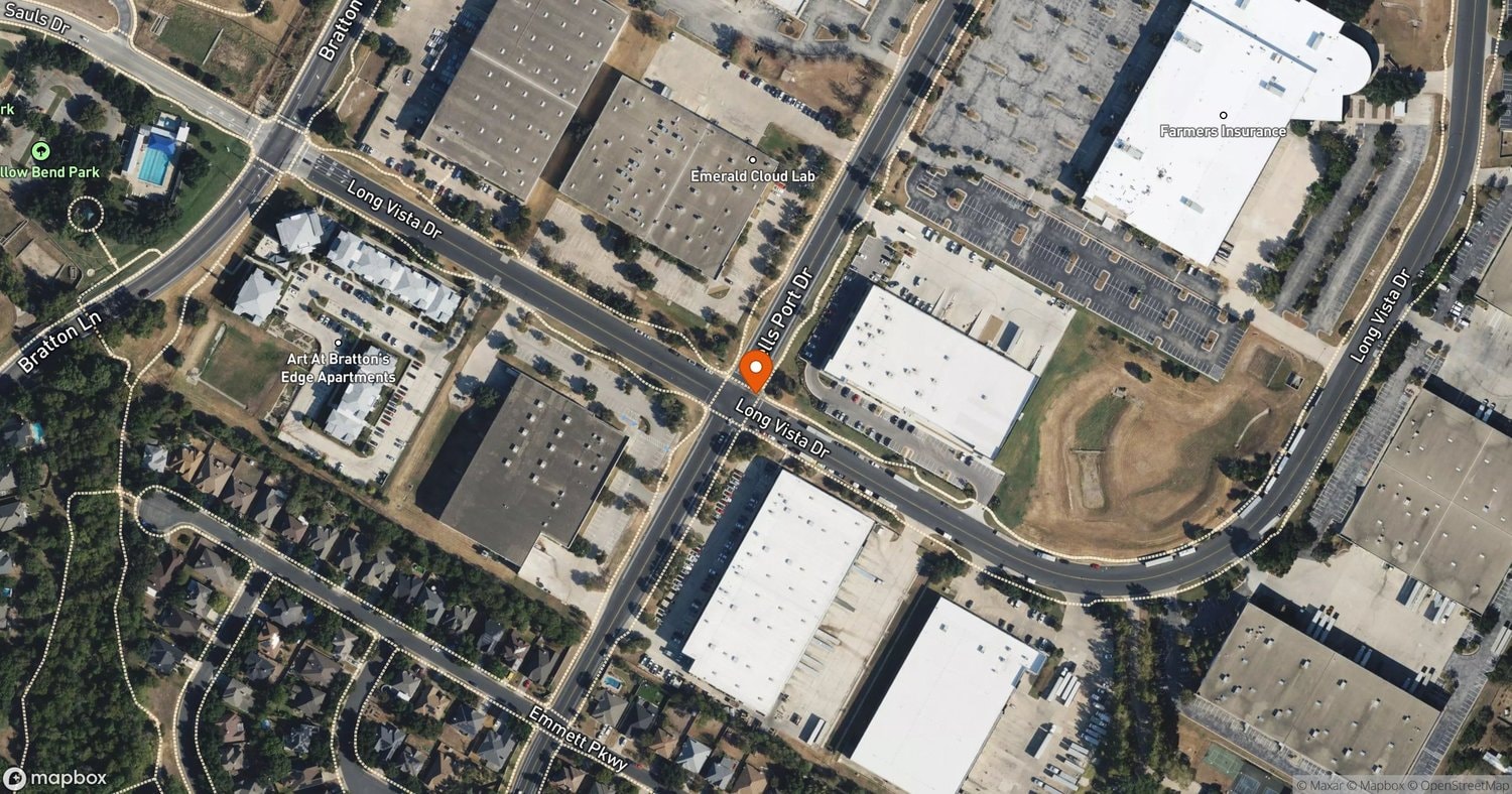 Site of ACS Long Vista Build-Out - Phase 2 at 15700 Long Vista Dr., Austin, TX