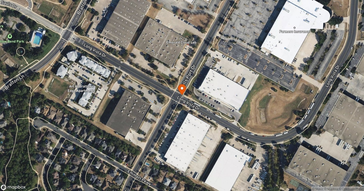 Site of ACS Long Vista Build-Out - Phase 2 at 15700 Long Vista Dr., Austin, TX