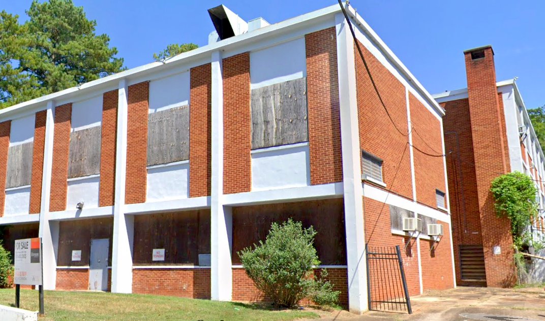 The existing Rosalie H. Wright School building at 360 Autumn Lane SW, slated for redevelopment