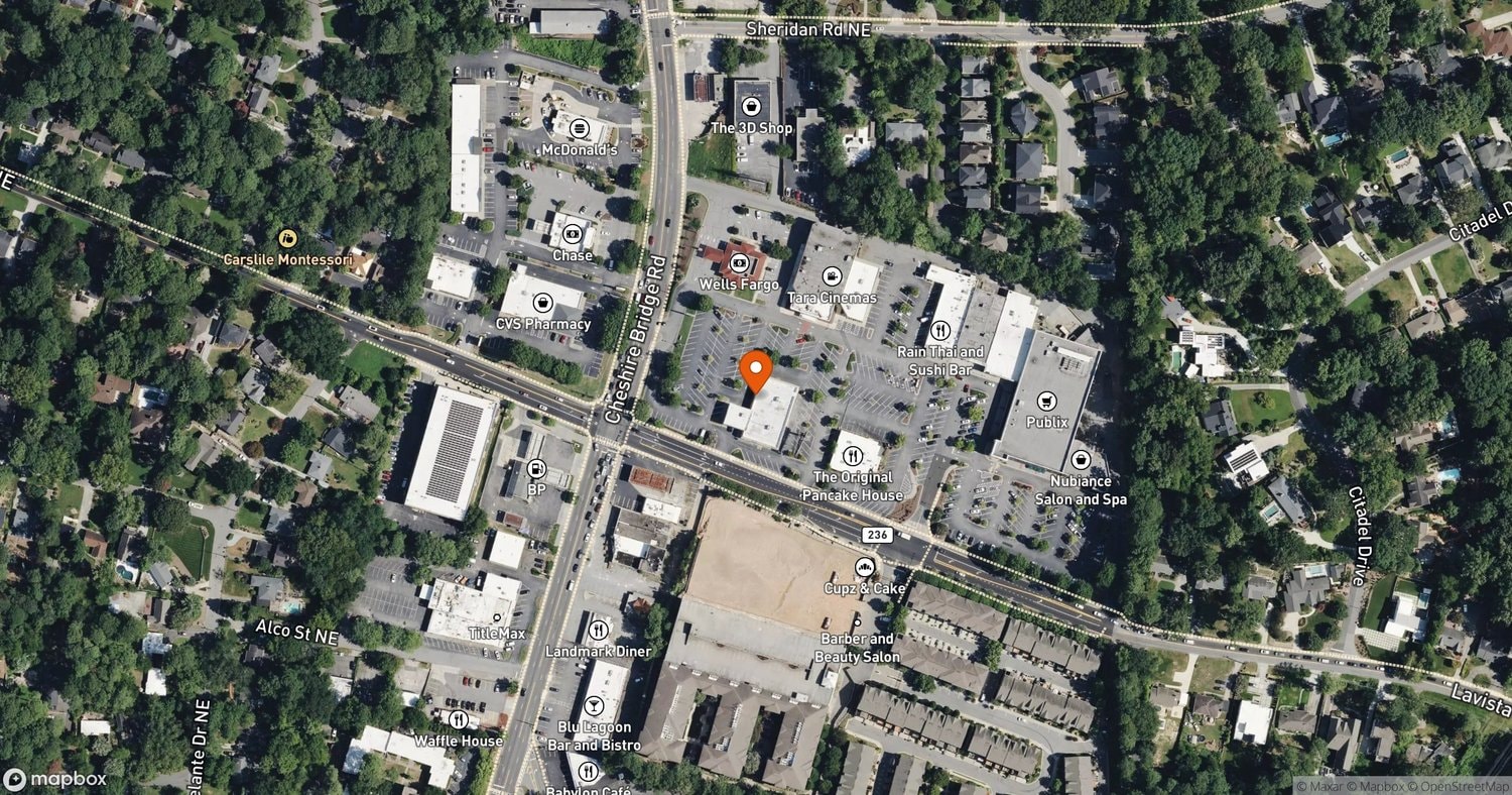 Site of 2323 Cheshire Bridge Rd Ne at 2323 CHESHIRE BRIDGE RD NE, ATLANTA GA 30324