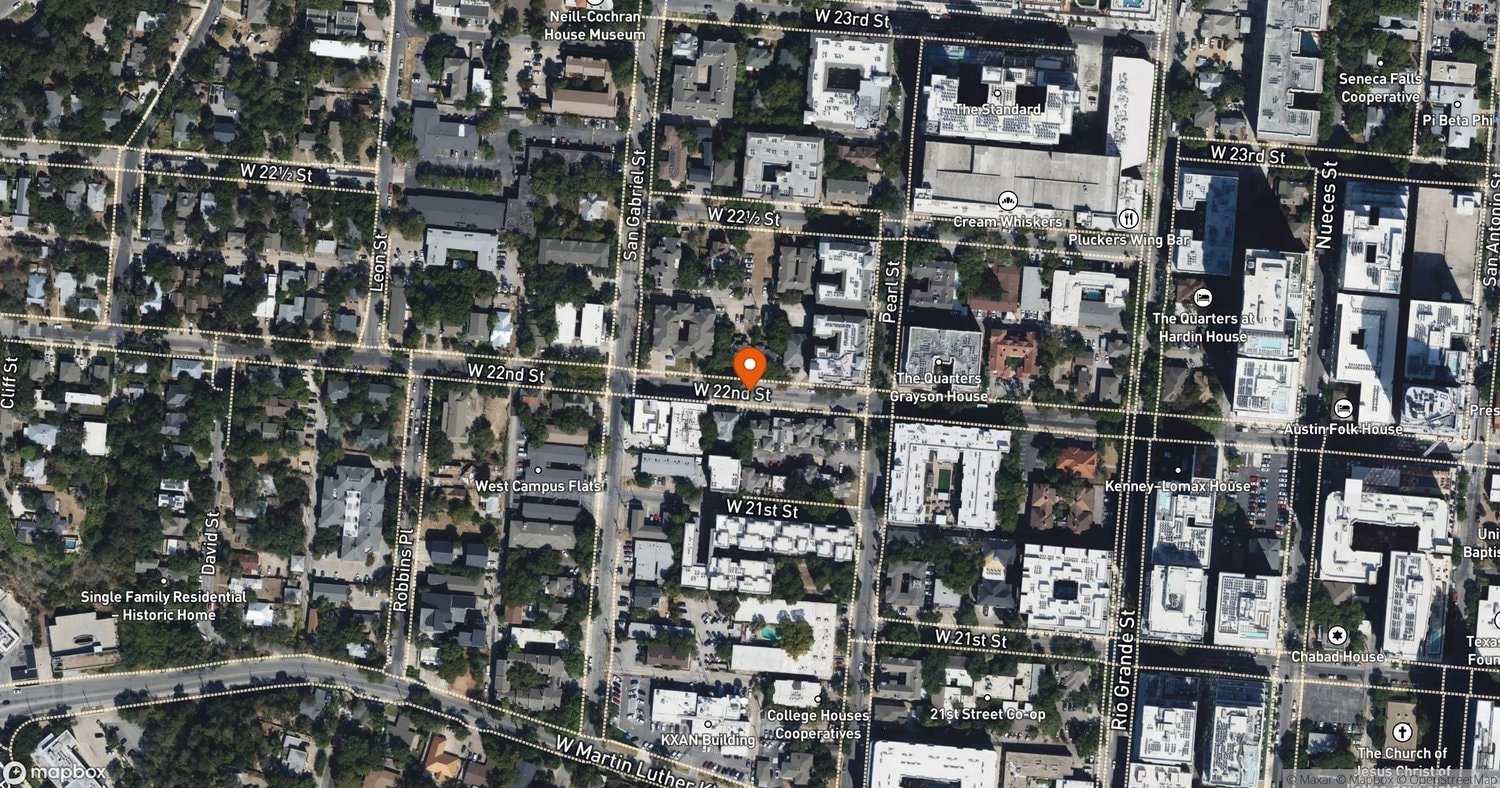 Site of 300-Foot Tower at West 22nd Street at West 22nd Street, Austin, TX