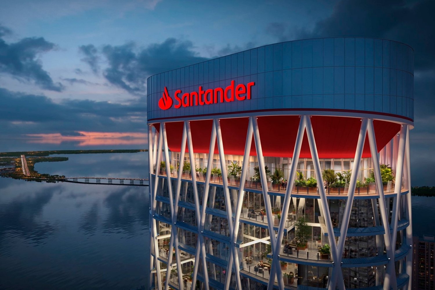 50-Story 1401 Brickell By Santander Breaks Ground In Miami - Florida YIMBY