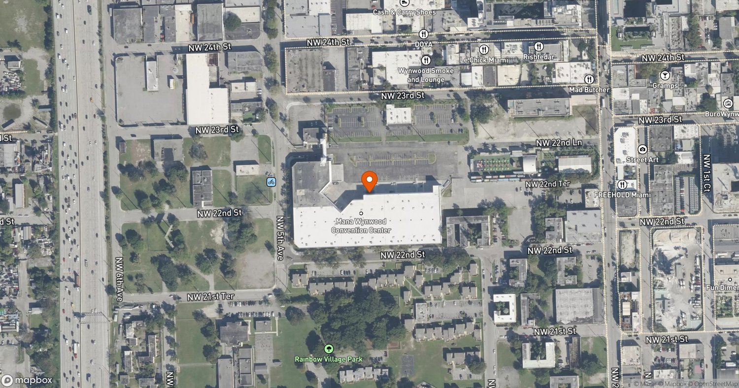 Site of Mana Wynwood Campus Acquisition (Ken Griffin / Citadel) at 318 NW 23rd St, Miami, FL 33127