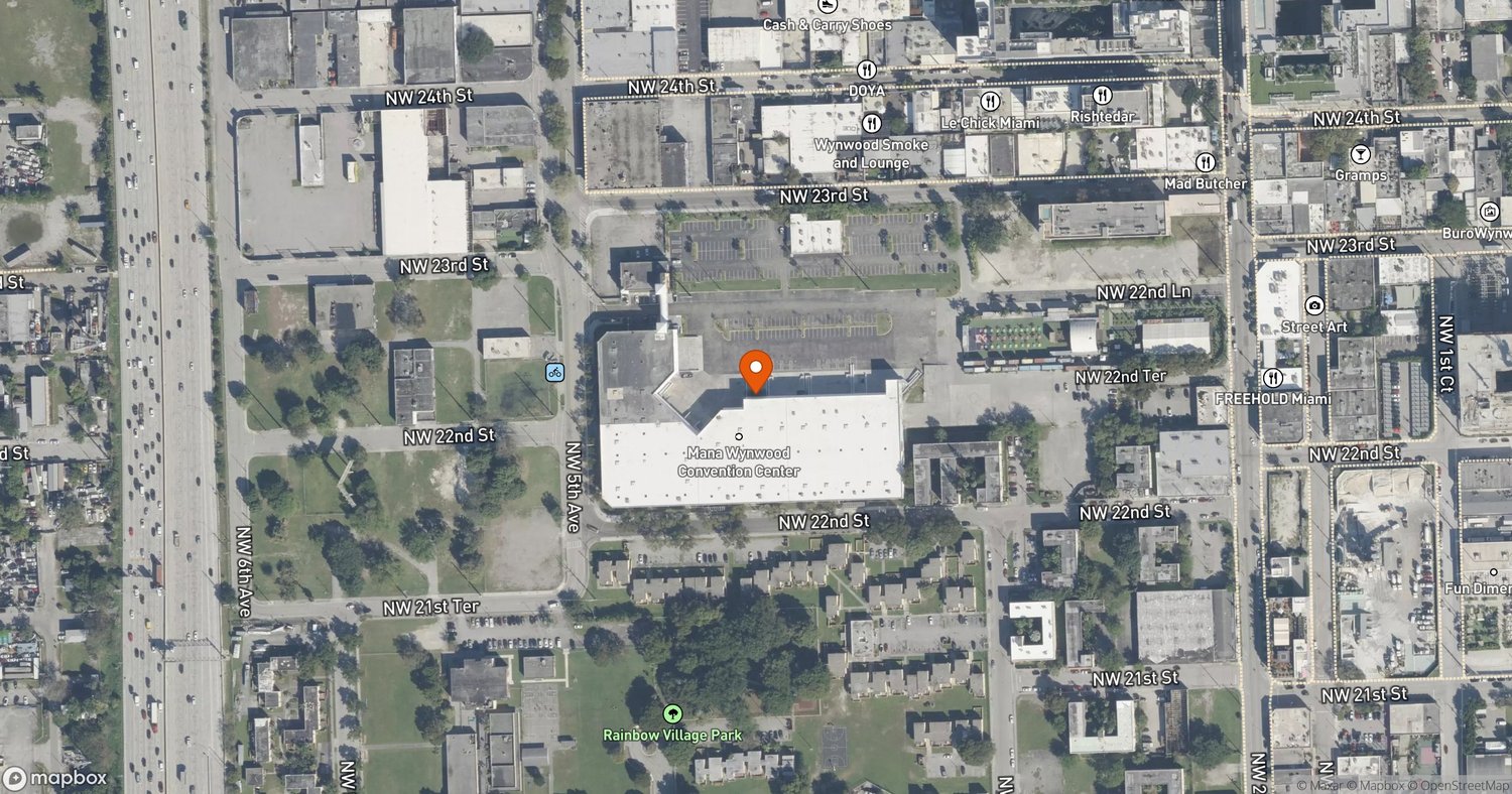 Site of Mana Wynwood Campus Acquisition (Ken Griffin / Citadel) at 318 NW 23rd St, Miami, FL 33127