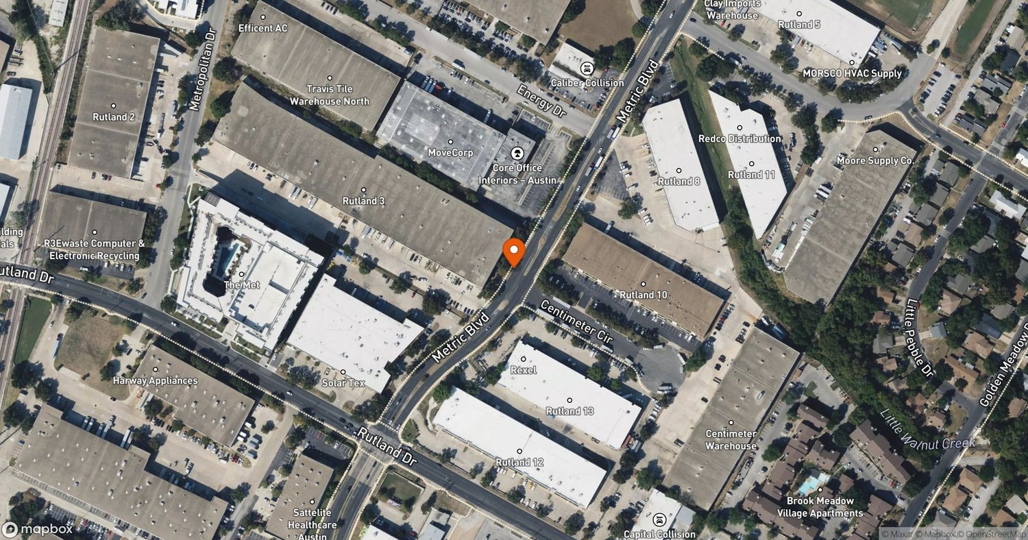 Site of 10300 Metric NPA at 10300 METRIC, AUSTIN, TX 78758