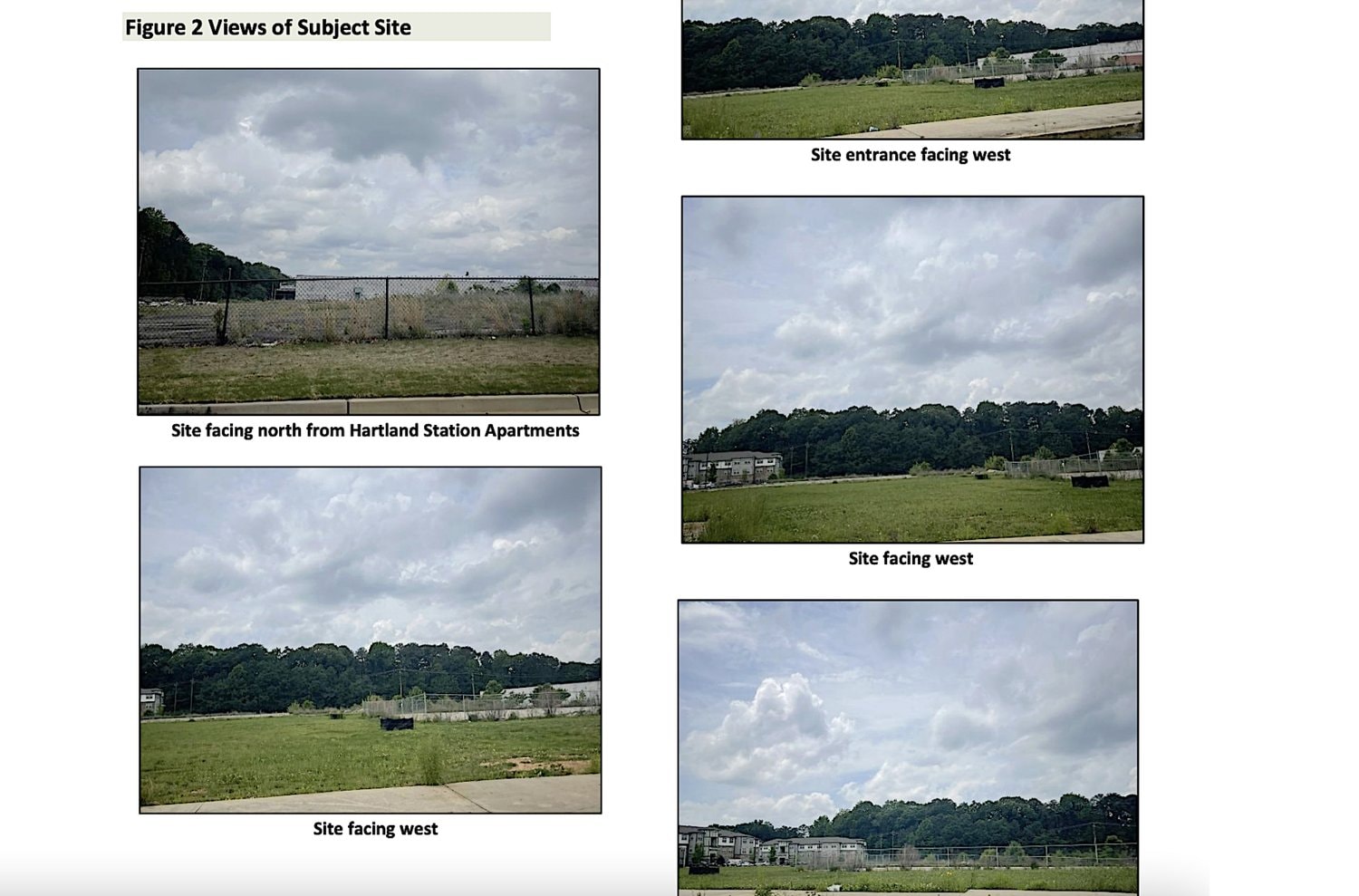Views of the vacant Andover Place site at 2769 Lakewood Ave., Atlanta