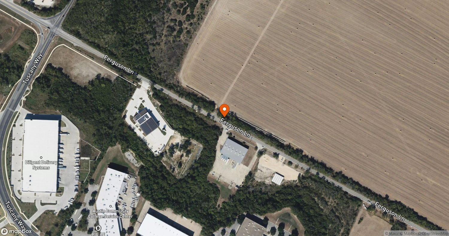 Site of Premier Logistics Park at 2900 1/2 Ferguson Lane, Austin, TX 78754