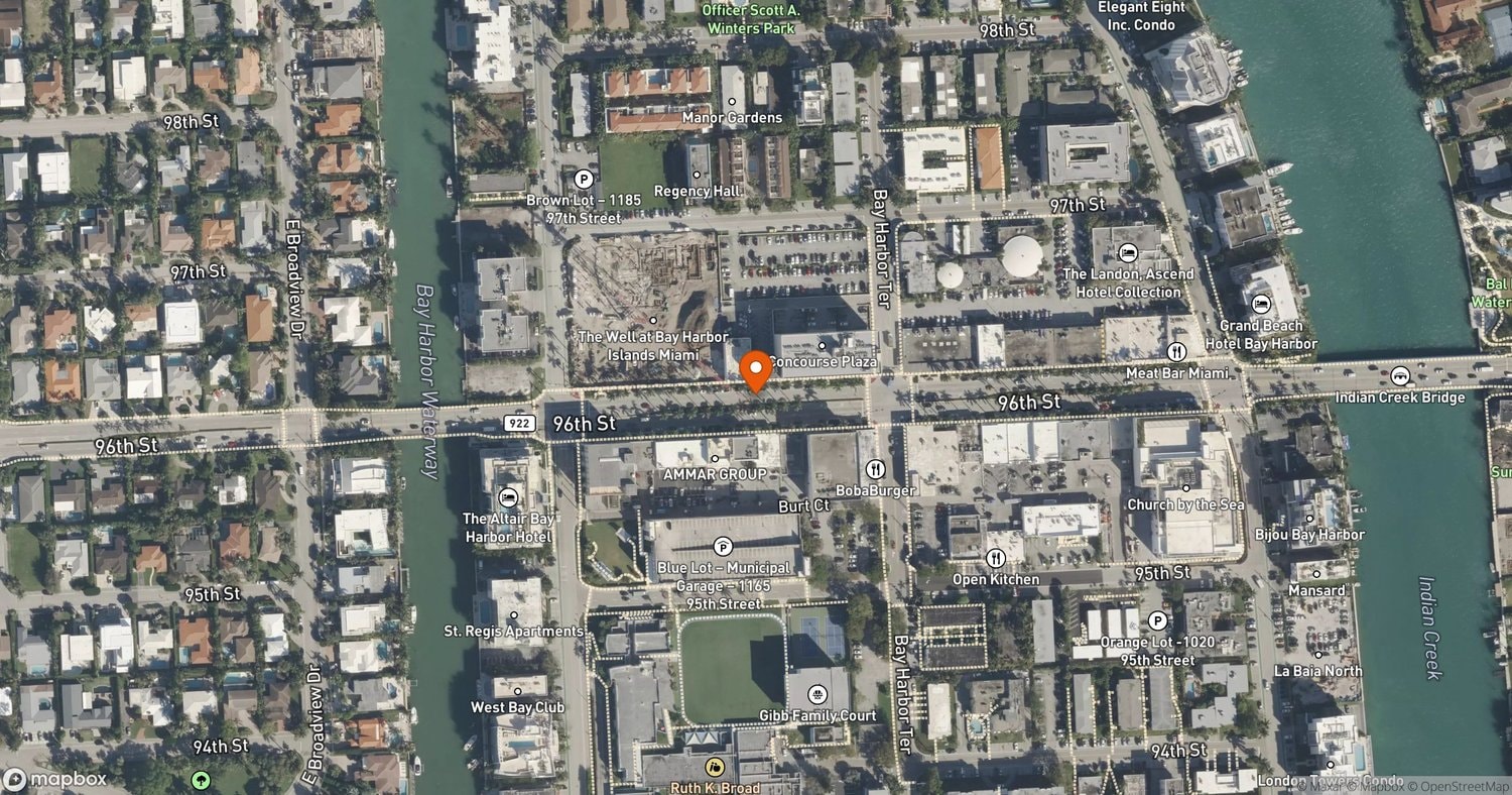 Site of Eleven Live Local Act Towers Proposed in Miami Beach at Miami Beach, FL