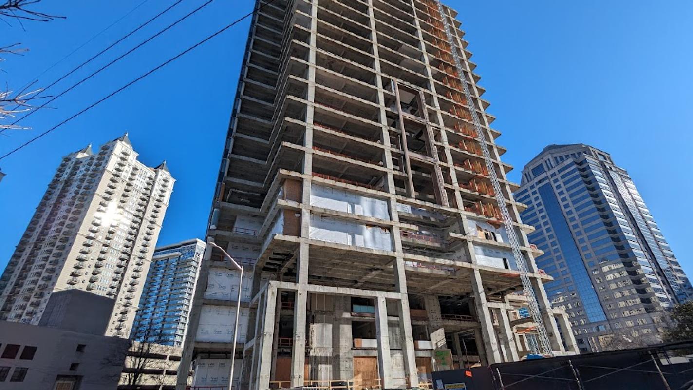 Midtown's biggest 'eyesore' turns 4 years old. Now what? | Urbanize Atlanta