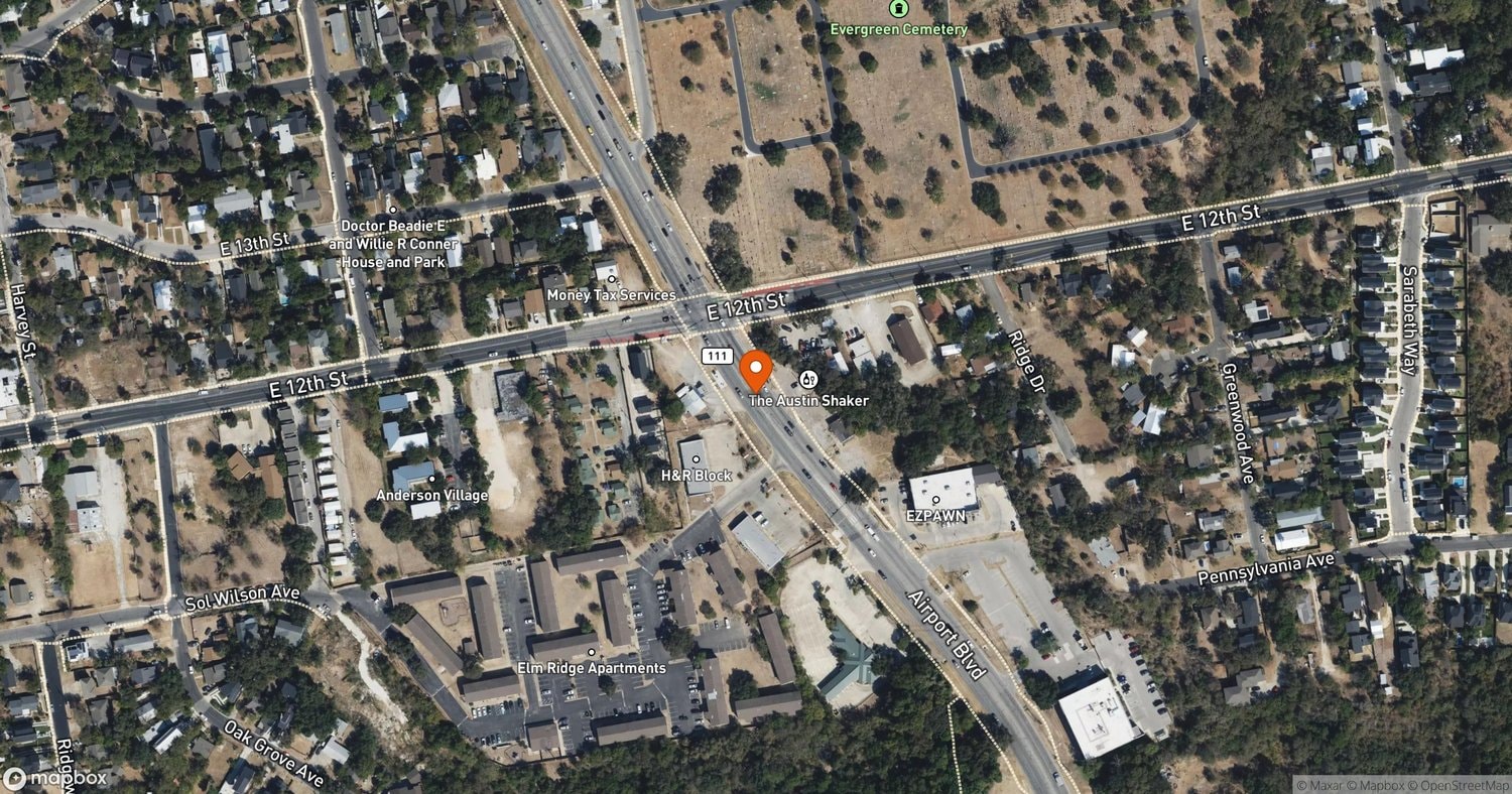 Site of Elm Ridge Apartments Affordable Preservation at Near 1190 Airport Boulevard, Austin, TX