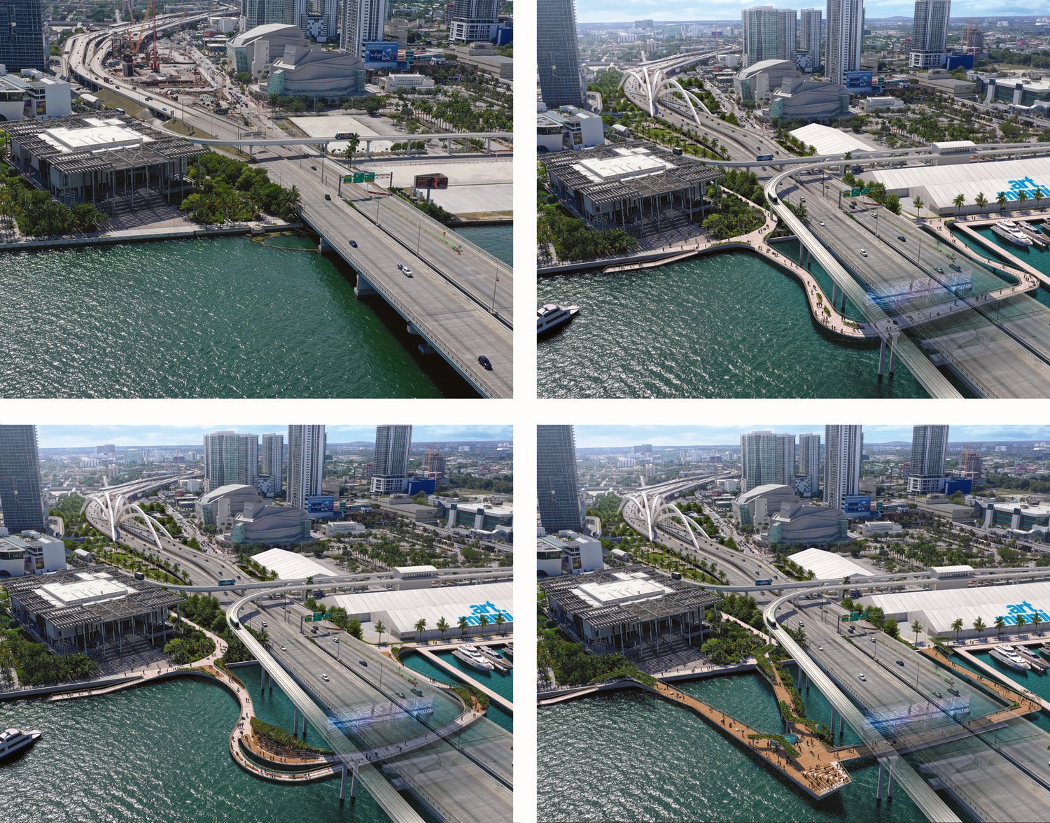 I-395 Baywalk Pedestrian & Bikeway Bridge | Miami DDA