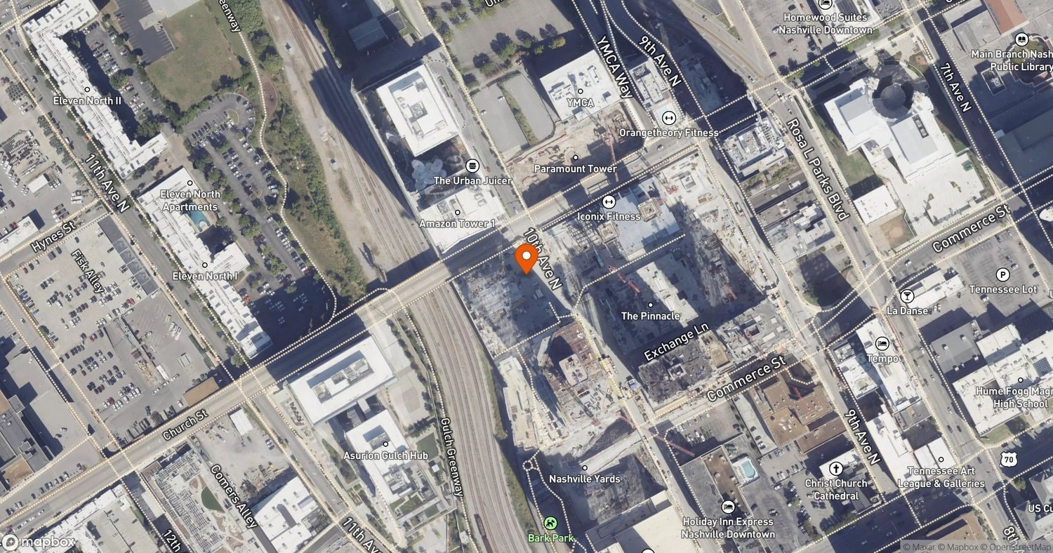 Site of 51 Platform Way Mixed-Use Tower at 51 Platform Way S, Nashville, TN 37203