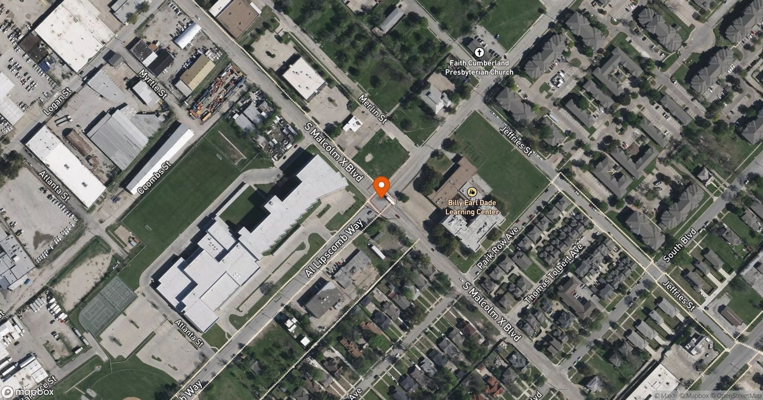 Site of Malcolm's Point Retail Center at Malcolm X Blvd & Al Lipscomb Way, Dallas, TX 75215