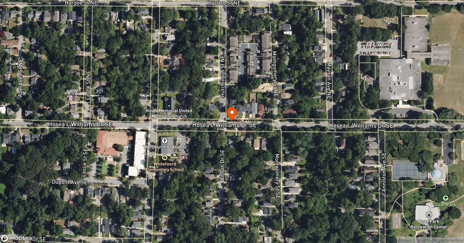 Site of 1434 Hosea L Williams - Building Permit Application at 1434 HOSEA L WILLIAMS NE, ATLANTA, GA 30317