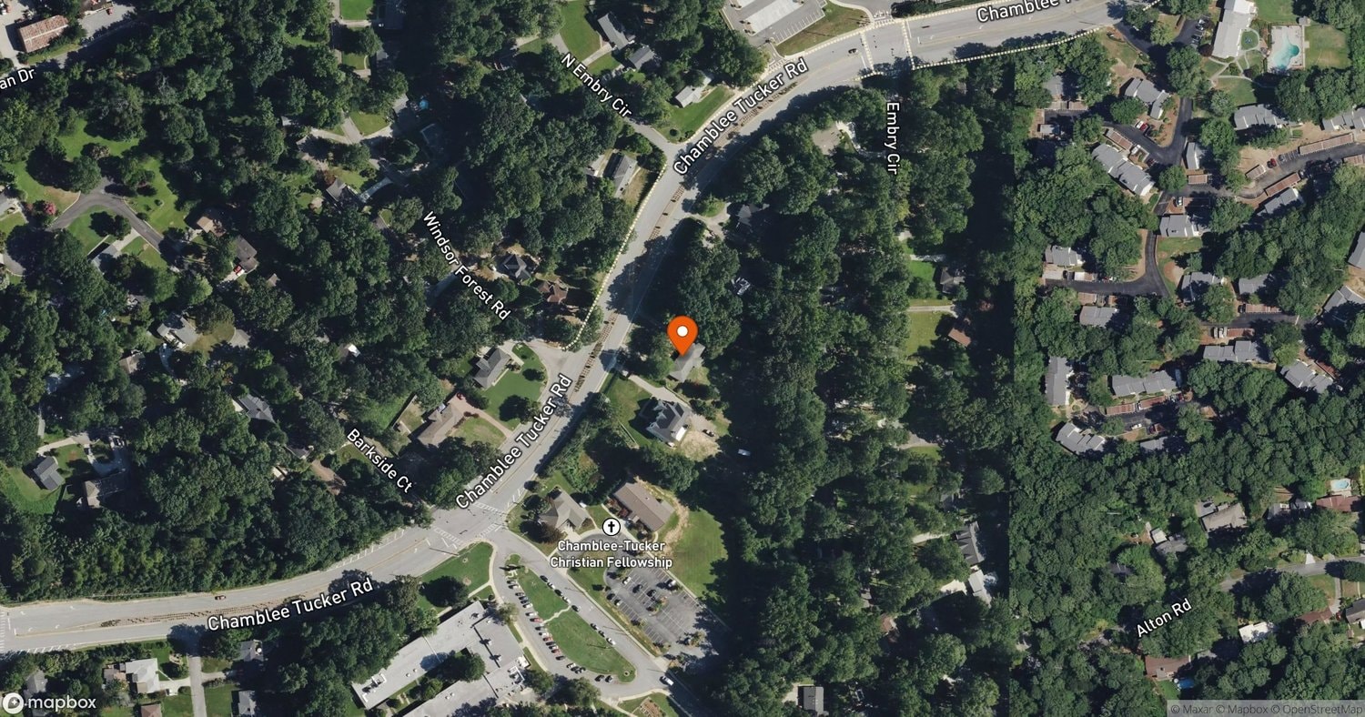 Site of SH Permit RETROACTIVE at 3165 CHAMBLEE TUCKER RD, DeKalb County, GA