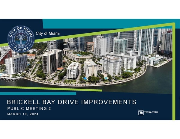 Brickell Bay Drive Seawall & Resiliency Improvements - Miami