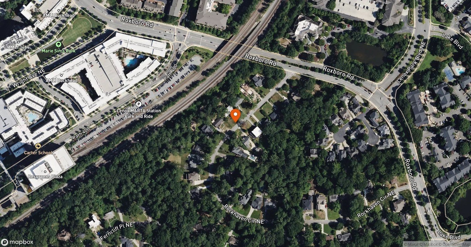 Site of Rockhaven New SFR Permit Renewal at 3534 ROCKHAVEN NE, ATLANTA, GA 30324