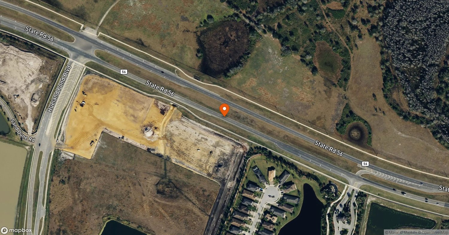 Site of Pasco Planning Commission Wesley Chapel Rezonings at Wesley Chapel, Pasco County, FL