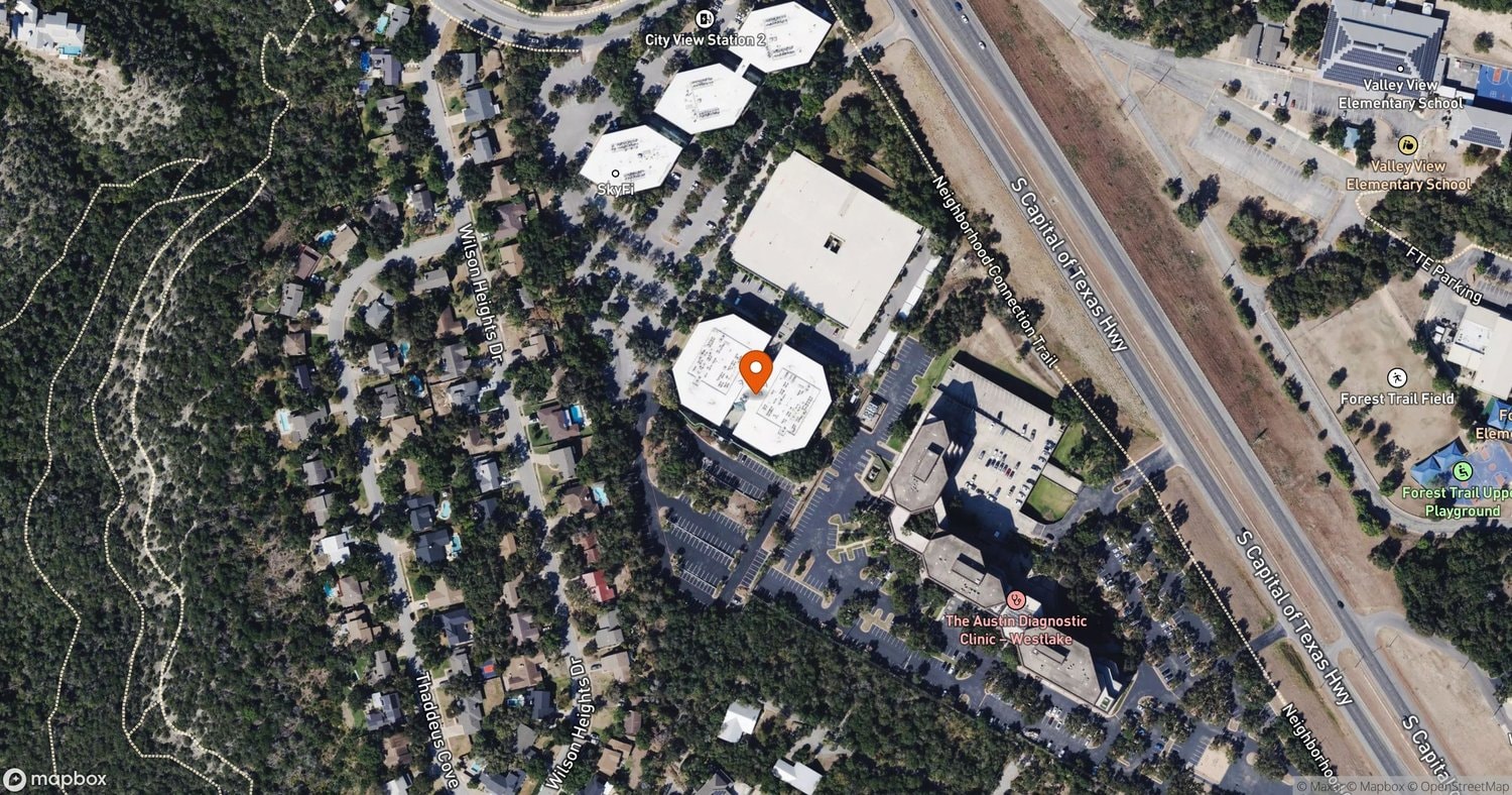 Site of CityView Mixed-Use Redevelopment at 1120 and 1122 South Capital of Texas Highway, Austin, TX 78746
