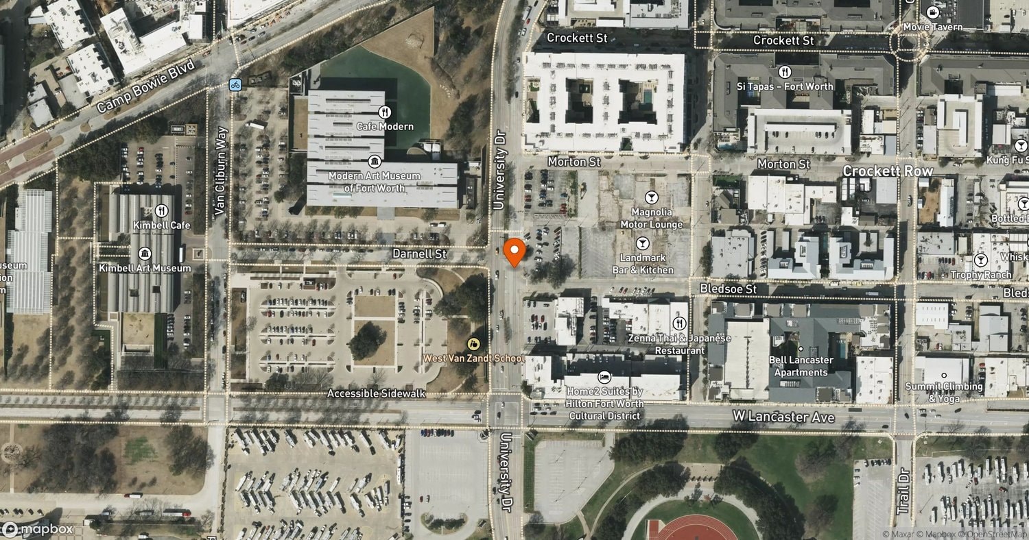 Site of One University at 1001 University Drive (3000 block of Morton Street), Fort Worth, TX 76107
