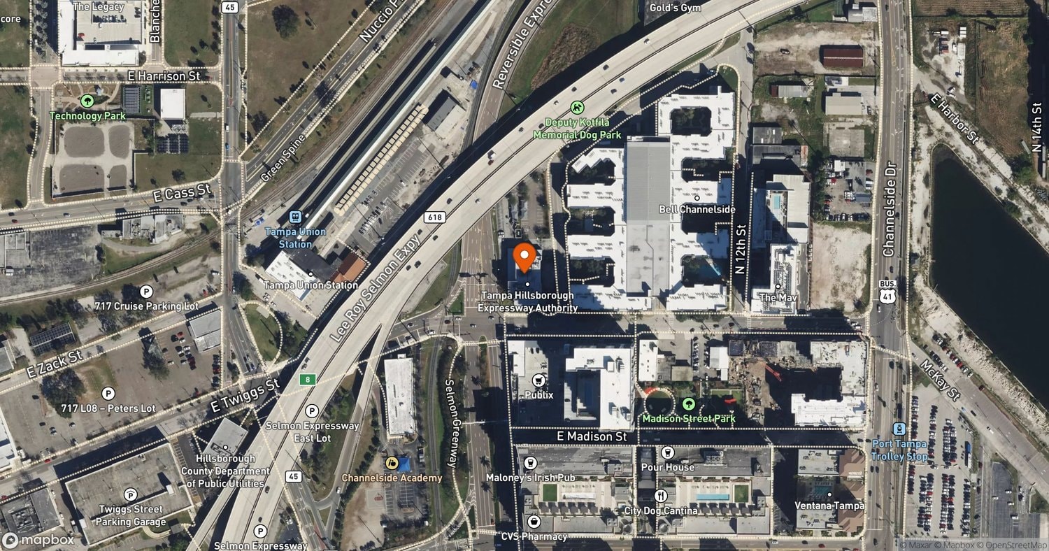 Site of THEA Headquarters Site Redevelopment Offering at 1104 East Twiggs Street, Tampa, FL 33602