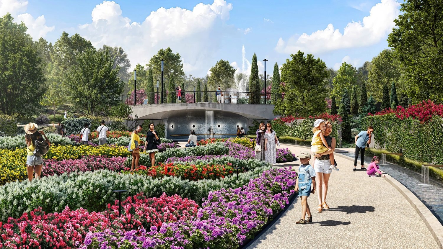 Hoerr Schaudt | Atlanta Botanical Garden Expansion Master Plan