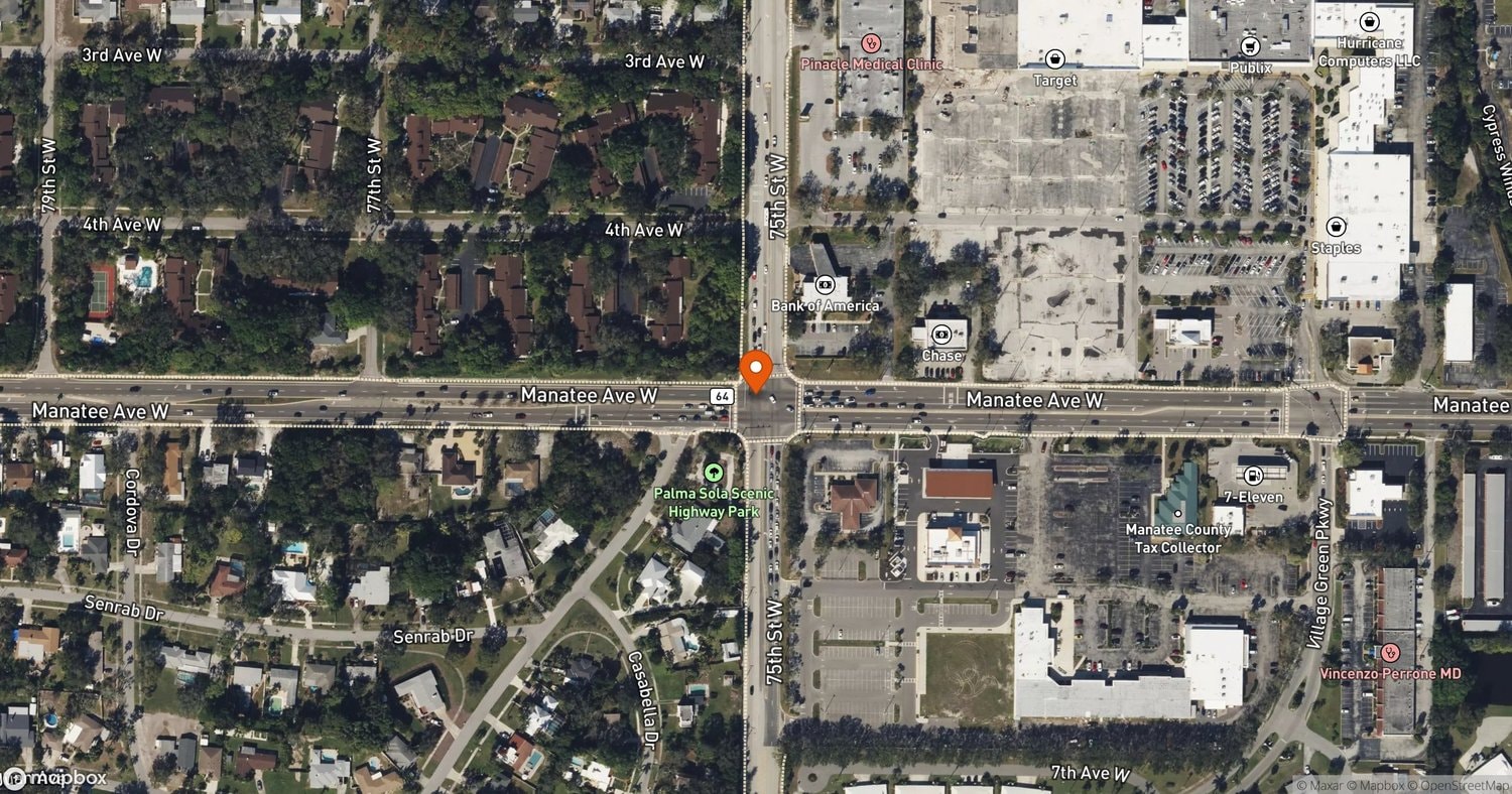 Site of Sarasota Memorial Manatee County Hospital Campus at Southeast corner of Interstate 75 and State Road 64, Manatee County, FL