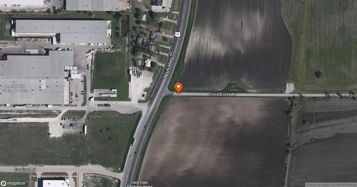 Site of Village at Soma Creek at Northeast quadrant of US-77 and Grove Creek Road, Waxahachie, TX 75165