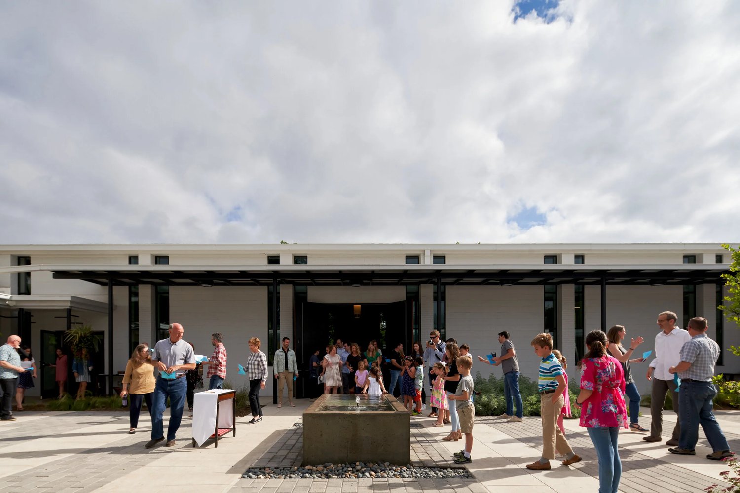Courtyard at Christ Church of Central Austin