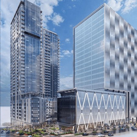 Stalled Midtown building renovation set to restart with major additions - Rough Draft Atlanta