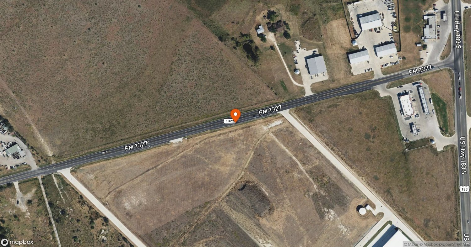 Site of Mustang Ridge Distribution Center I (Tesla Lease) at 6925 FM 1327, Mustang Ridge, TX 78747