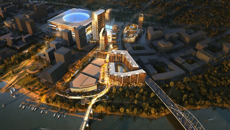 See What's Now & Next For The East Bank Central Waterfront In Nashville. – CITY NOW NEXT