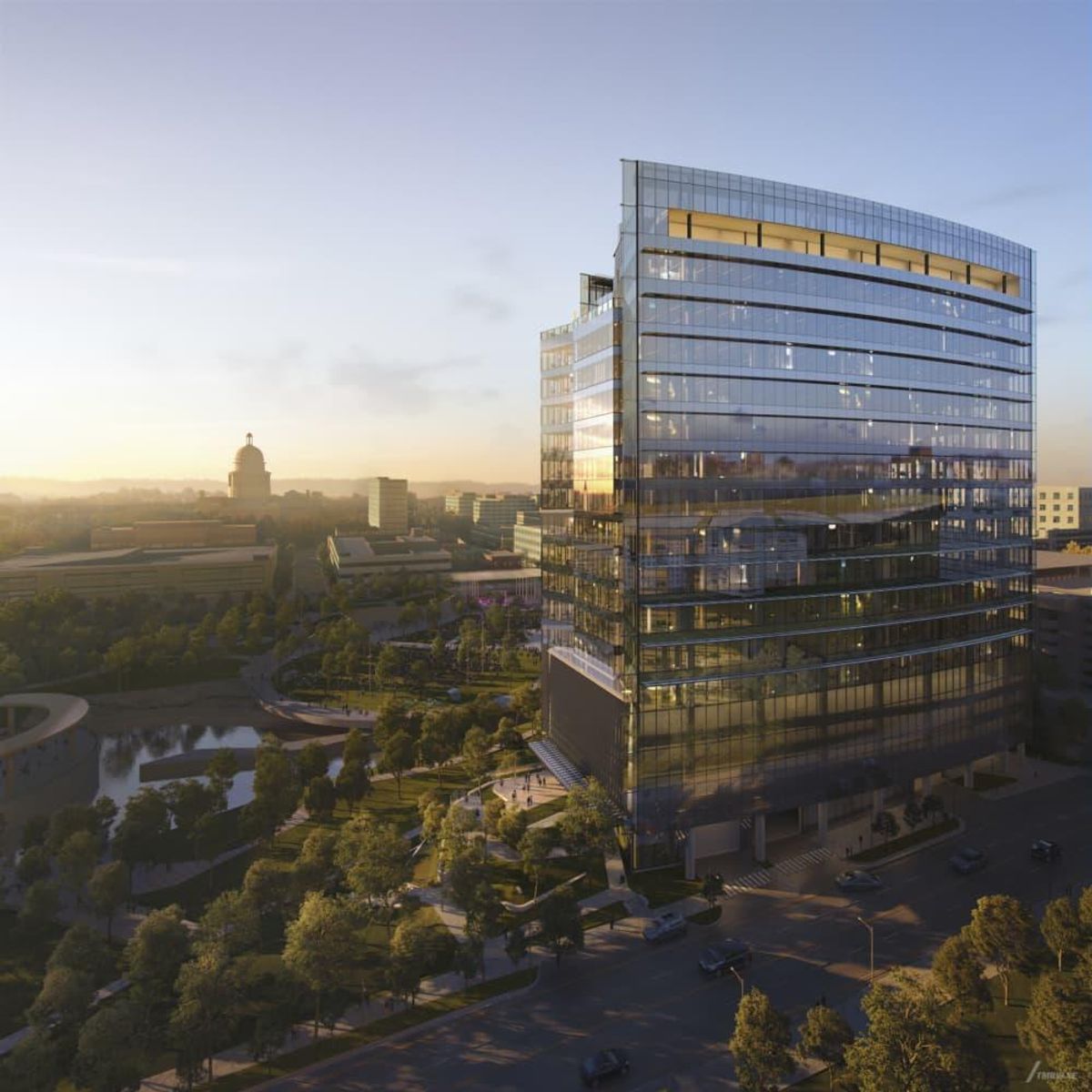 Innovative project brings new downtown promenade and skyline ...