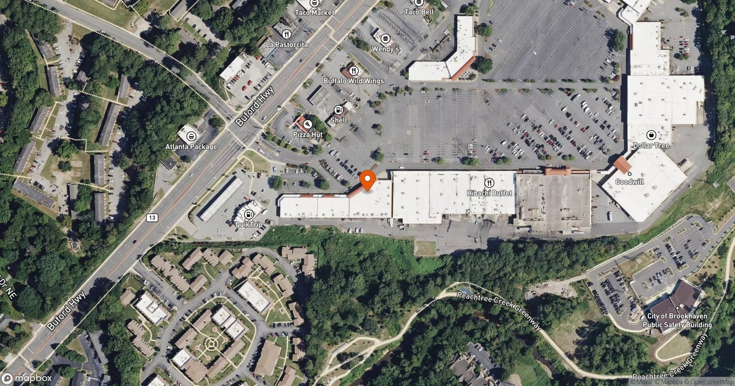 Site of Footlocker at Northeast Plaza at 3277 Buford HWY Ste 620, DeKalb County, GA