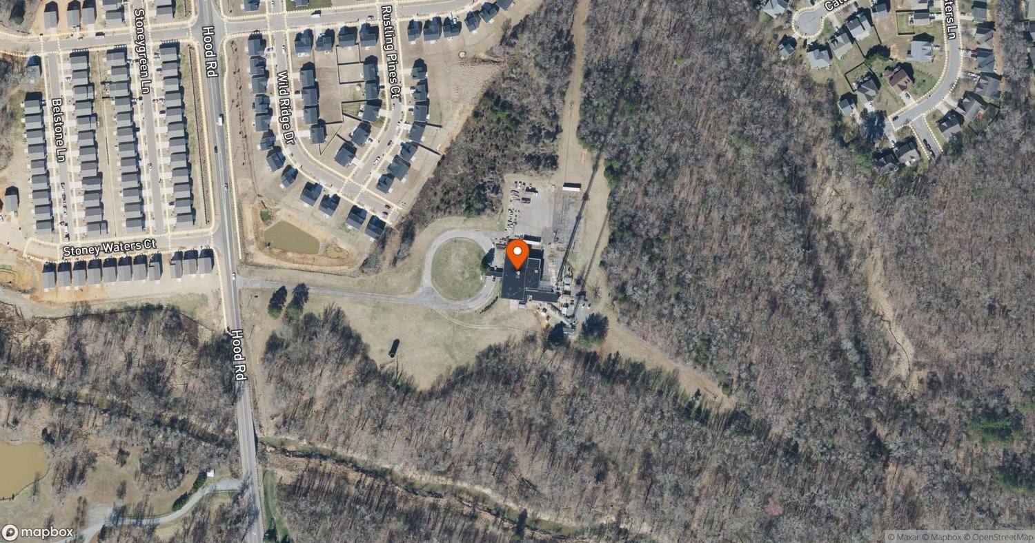 Site of American Tower East Charlotte Hood Road Data Center at 8036 Hood Road, Charlotte, NC 28215