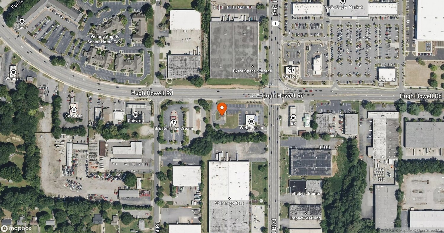 Site of Valvoline at 4561 HUGH HOWELL RD, DeKalb County, GA