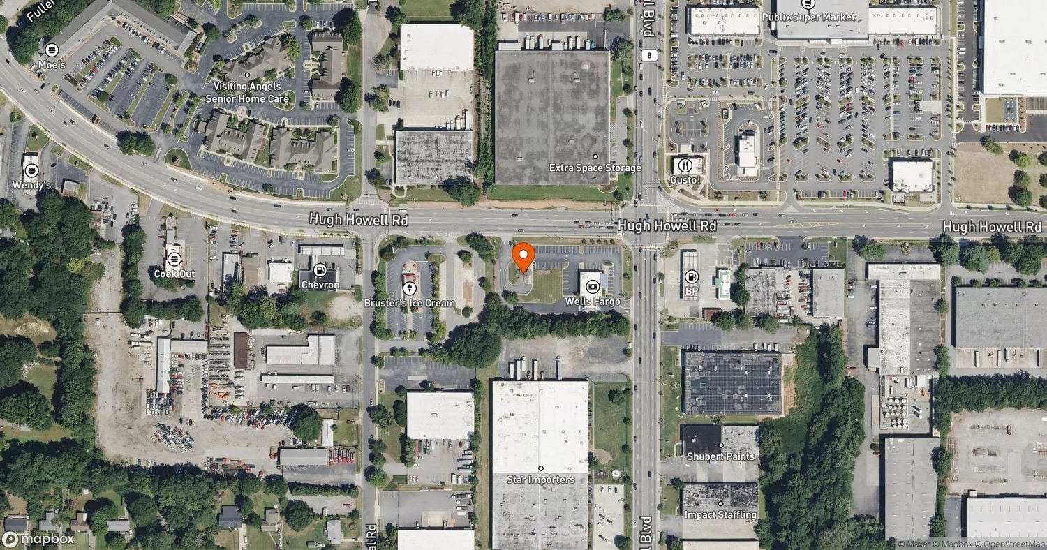 Site of Valvoline at 4561 HUGH HOWELL RD, DeKalb County, GA