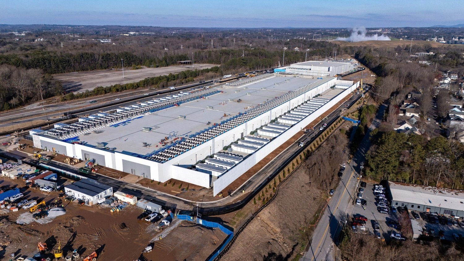 Tilford Data Center - Plateau Excavation