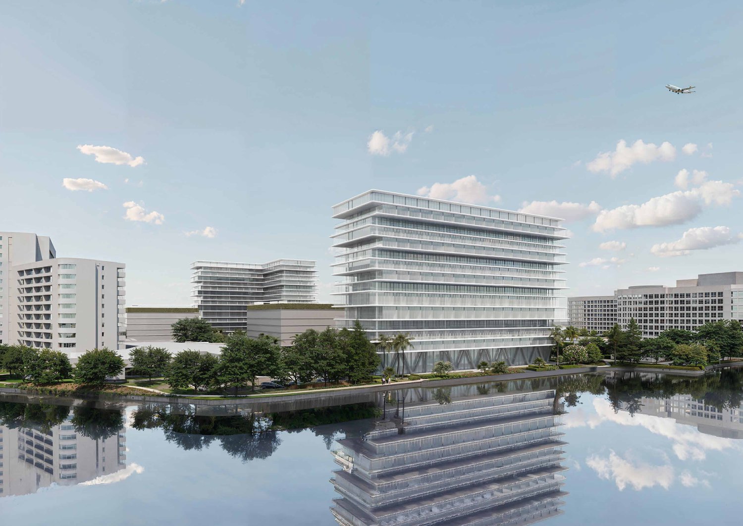 Rezoning Sought For 1,000-Key Expansion Of Hilton Miami Airport Blue Lagoon At 5101 Blue Lagoon Drive - Florida YIMBY