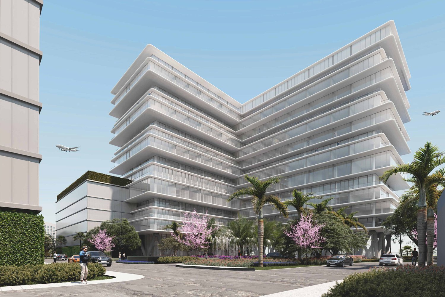 Rezoning Sought For 1,000-Key Expansion Of Hilton Miami Airport Blue Lagoon At 5101 Blue Lagoon Drive - Florida YIMBY