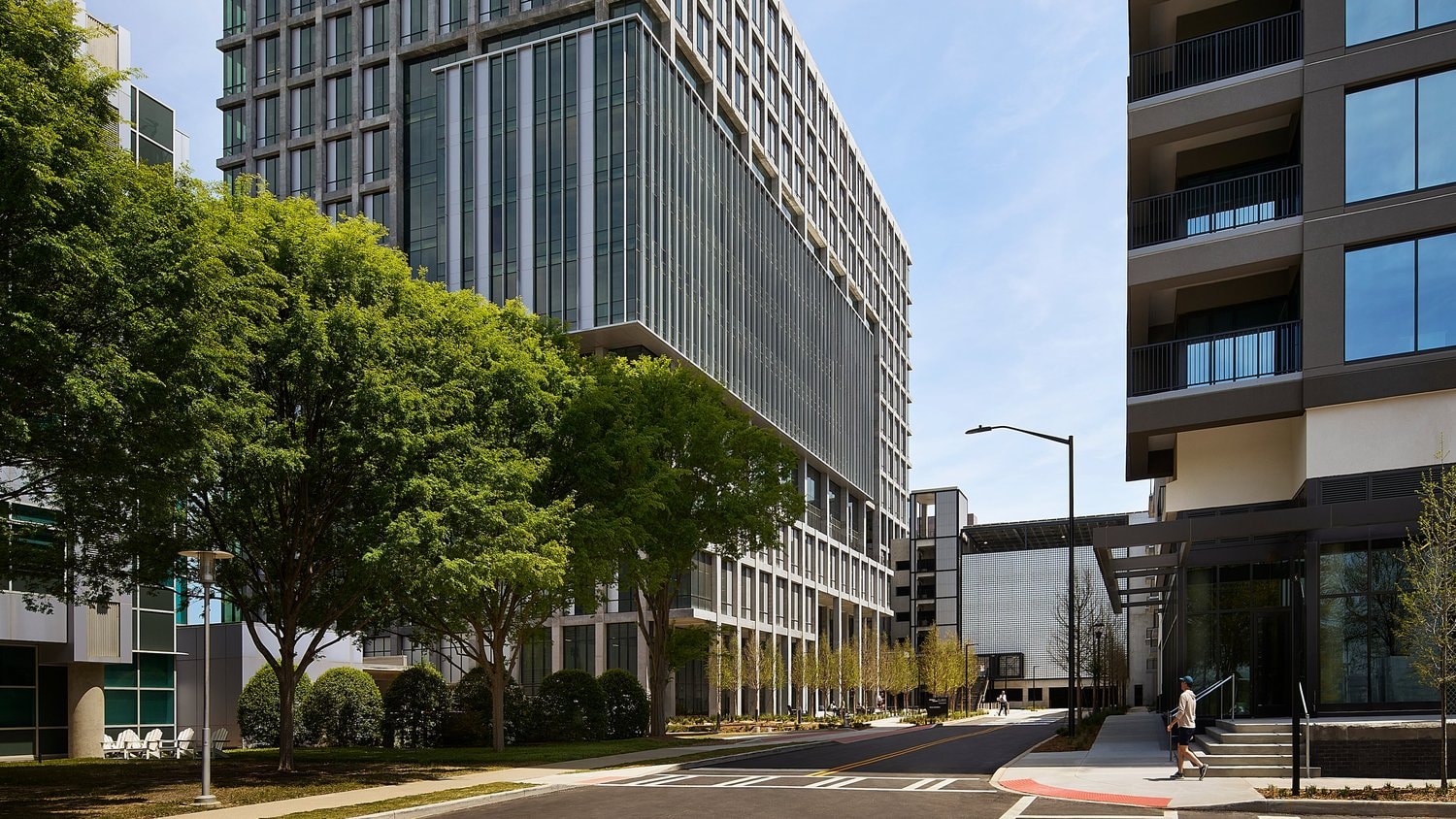 The completed Science Square Labs building at 101 Nerem St NW, housing Duracell's global R&D headquarters