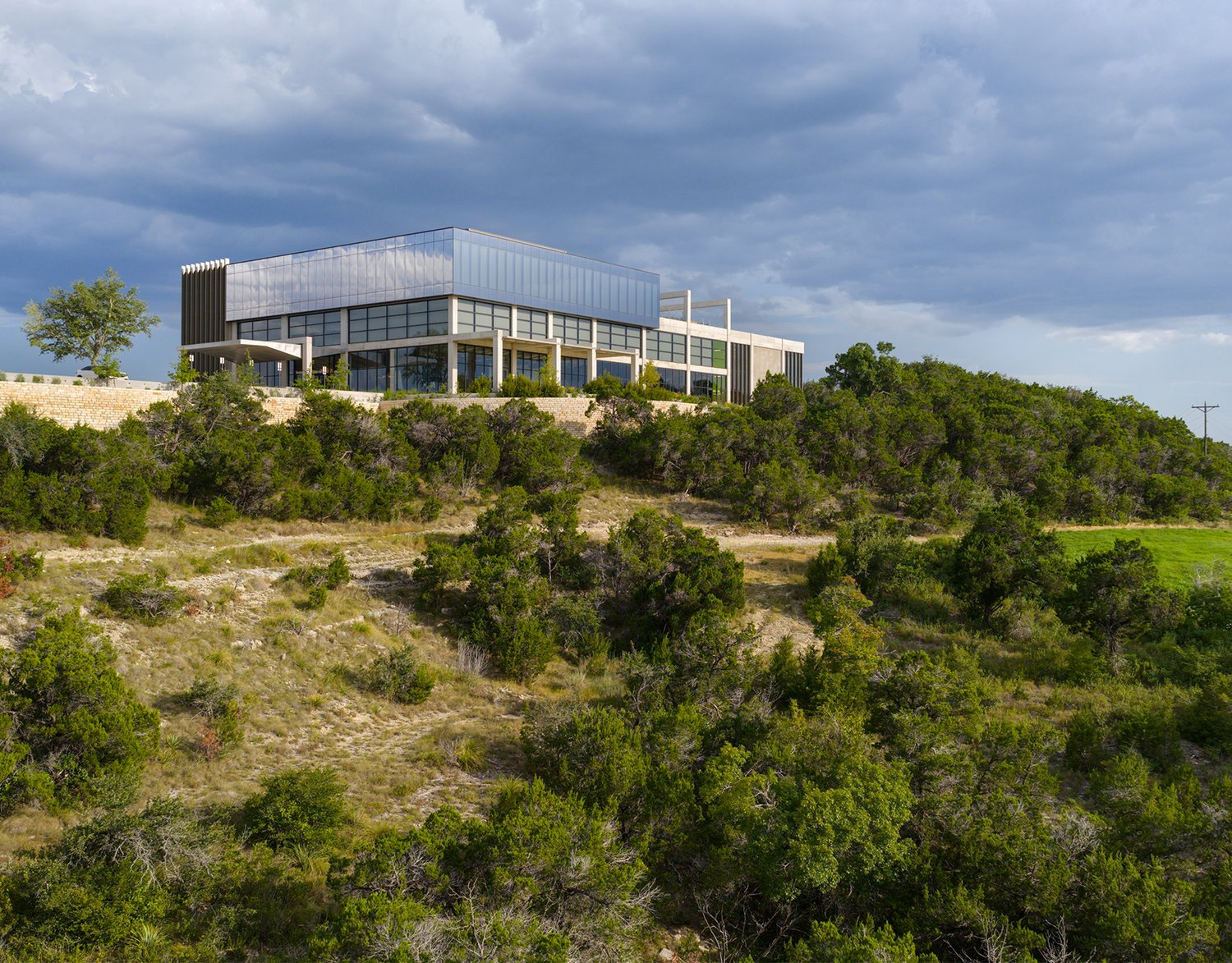Nutrabolt headquarters overlooking the Texas Hill Country in Austin