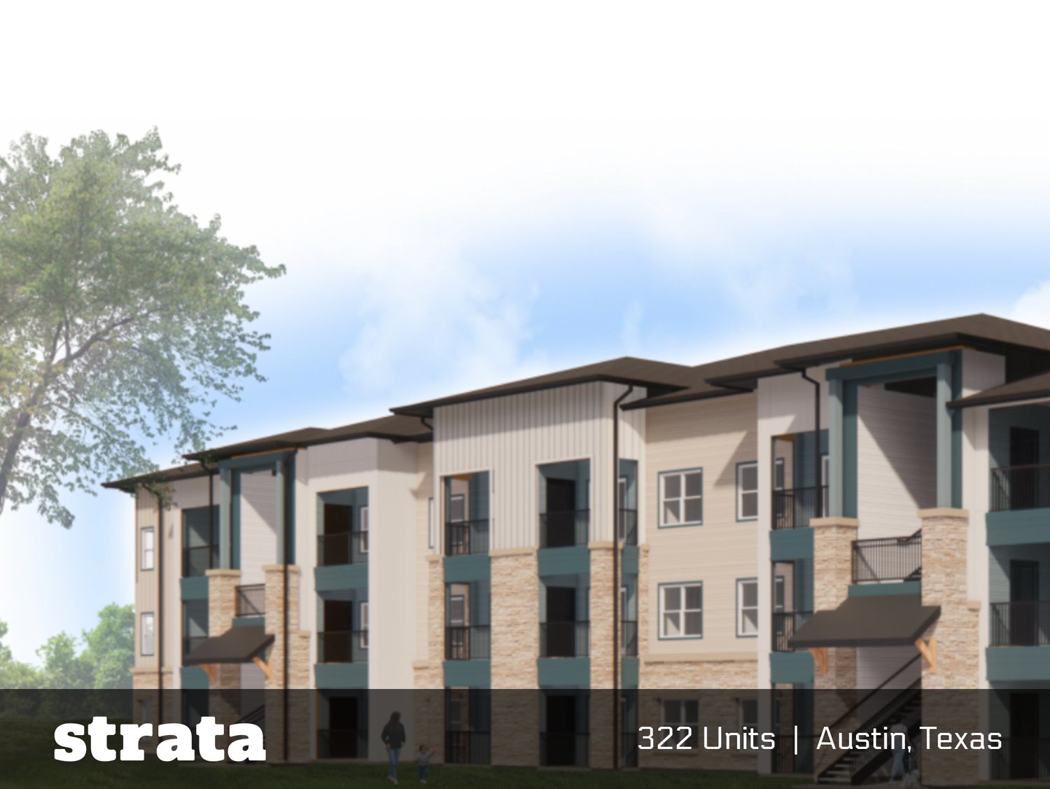 Strata, a 322-unit apartment community by Maverick Development Group in Austin, Texas